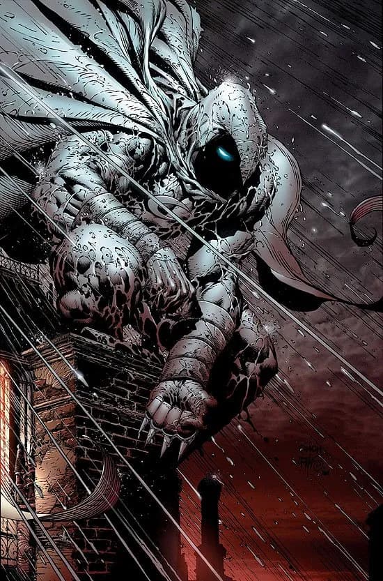 Moon Knight comic artwork